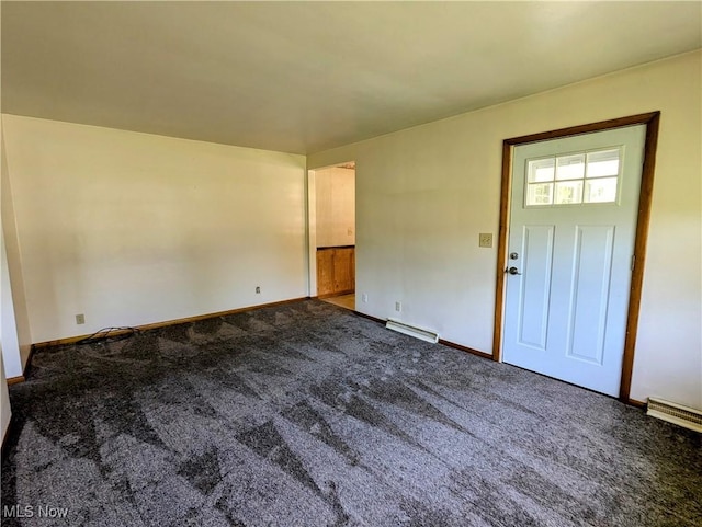 316 S Inglewood Ave, Austintown, OH 44515 - unfurnished room with carpet floors and baseboards