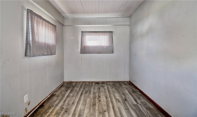 17 Spring St, Dennison, OH 44621 - spare room featuring wood finished floors