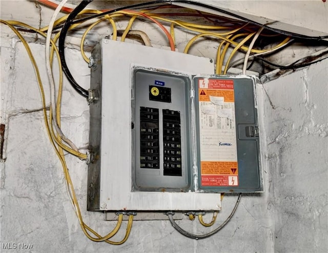 17 Spring St, Dennison, OH 44621 - utility room featuring electric panel