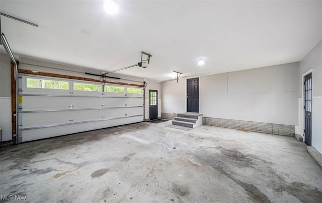 1527 Carterland Dr, Ashtabula, OH 44004 - garage with a garage door opener