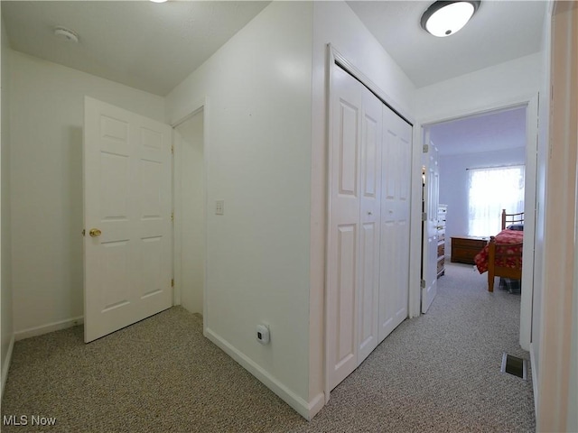333 Mulberry St, Barnesville, OH 43713 - hallway featuring carpet floors and baseboards