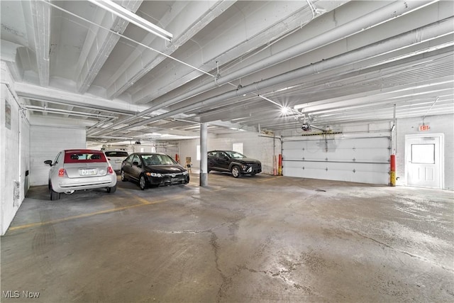 19901 Van Aken Blvd Unit 7, Shaker Heights, OH 44122 - parking garage featuring a garage door opener