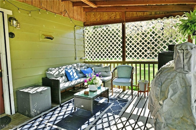 3122 Mccleary Jacoby Rd, Cortland, OH 44410 - deck with an outdoor living space