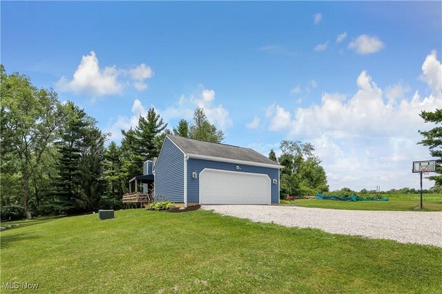 1060 S Watkins Rd, Alexandria, OH 43001 - view of home's exterior with a yard and driveway