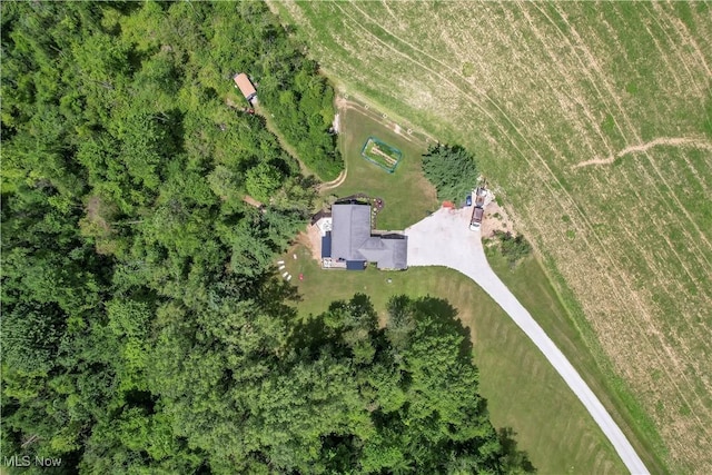 1060 S Watkins Rd, Alexandria, OH 43001 - aerial view of property's location with rural landscape