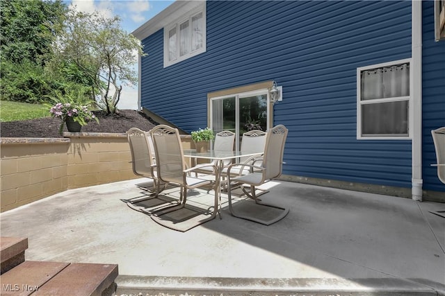 1060 S Watkins Rd, Alexandria, OH 43001 - view of patio featuring outdoor dining space