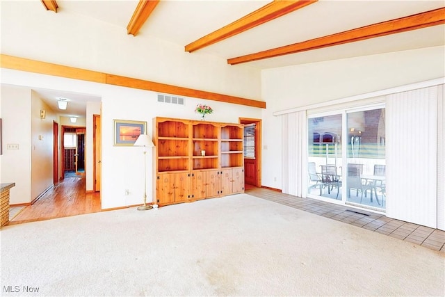 2455 Alexander Mnr E, Steubenville, OH 43952 - unfurnished living room with carpet flooring and baseboards