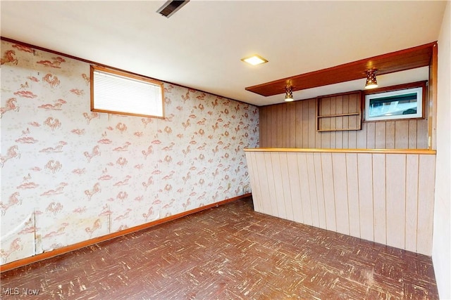 2455 Alexander Mnr E, Steubenville, OH 43952 - basement with baseboards