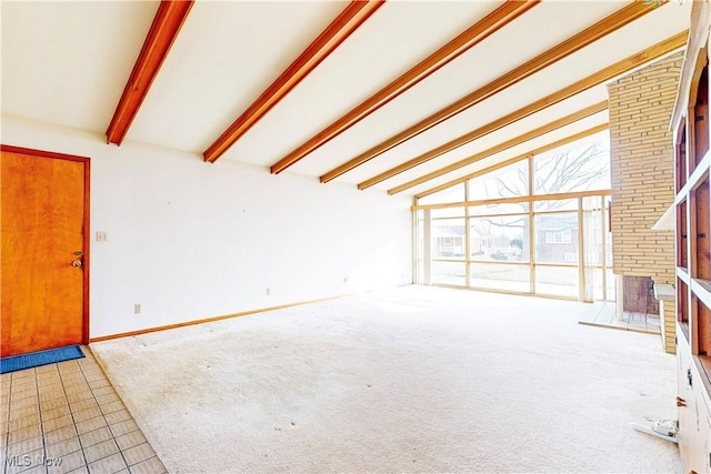 2455 Alexander Mnr E, Steubenville, OH 43952 - unfurnished living room featuring carpet flooring