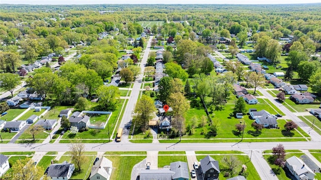 2226 W 13th St, Ashtabula, OH 44004 - aerial view of residential area with a forest
