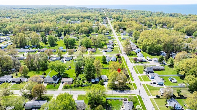 2226 W 13th St, Ashtabula, OH 44004 - aerial perspective of suburban area featuring a forest