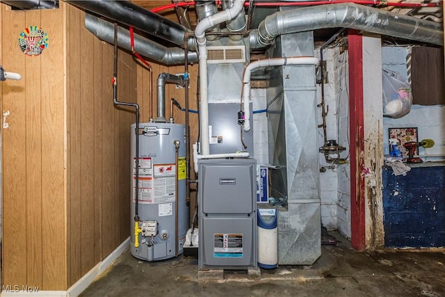 2229 41st St NW, Canton, OH 44709 - utility room featuring water heater