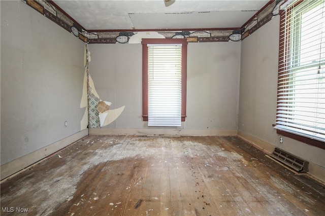 59969 Somerton Hwy, Barnesville, OH 43713 - unfurnished room with hardwood / wood-style floors
