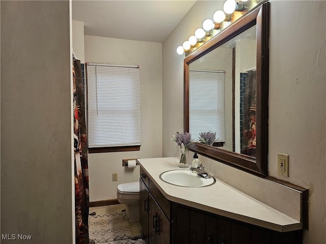 164 W High St, New Concord, OH 43762 - full bathroom featuring vanity and toilet