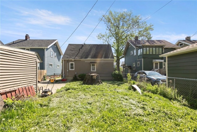 4414 W 171st St, Cleveland, OH 44135 - rear view of property featuring fence and a patio area