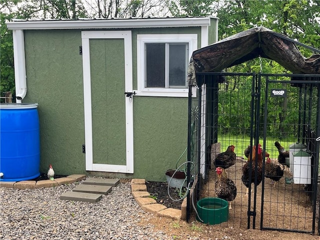 9355 Dozer Ridge Rd, Blue Rock, OH 43720 - view of poultry coop