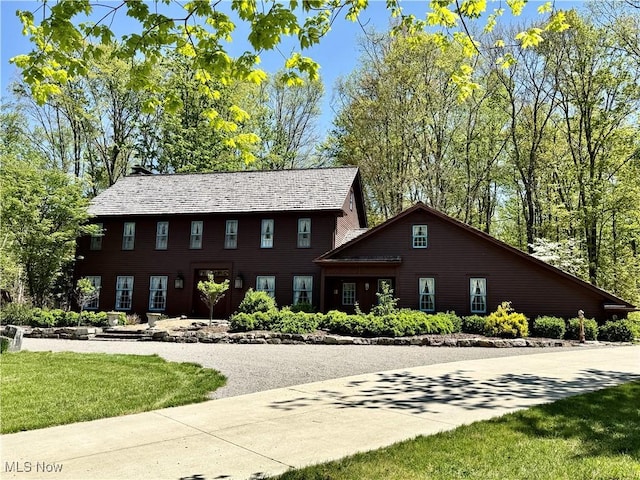 6859 Fairground Blvd, Canfield, OH 44406 - colonial-style house featuring a front lawn