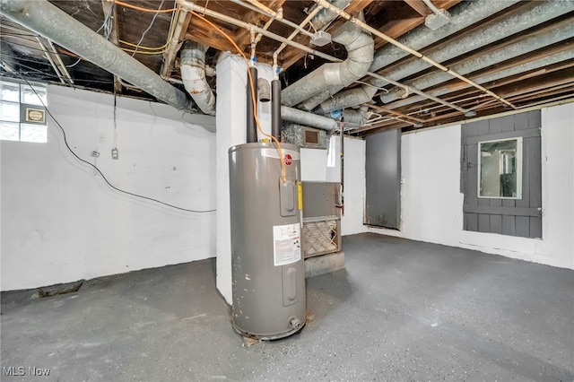 3692 E 118th St, Cleveland, OH 44105 - below grade area with electric water heater