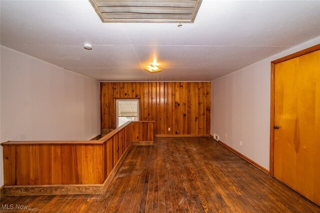 459 N Osborn Ave, Youngstown, OH 44509 - bar area featuring wood finished floors, baseboards, and wood walls