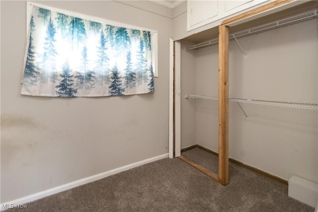 114 Mendel Ct, Elyria, OH 44035 - unfurnished bedroom featuring carpet, a closet, and baseboards
