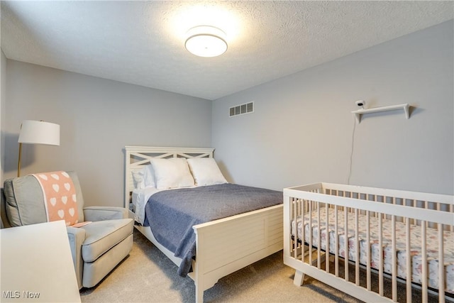 bedroom with carpet floors