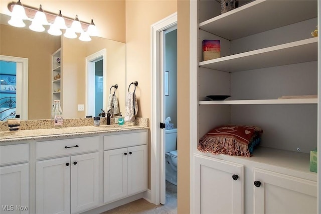 176 Highland Mist Cir, Hinckley, OH 44233 - bathroom featuring vanity and toilet