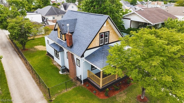 406 39th St, Vienna, WV 26105 - aerial view of residential area