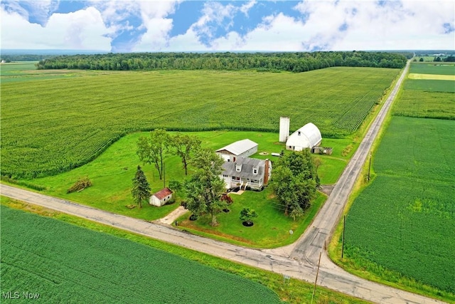 9960 Ridge Rdg, Farmdale, OH 44417 - aerial view of sparsely populated area featuring rows of crops and a pastoral area