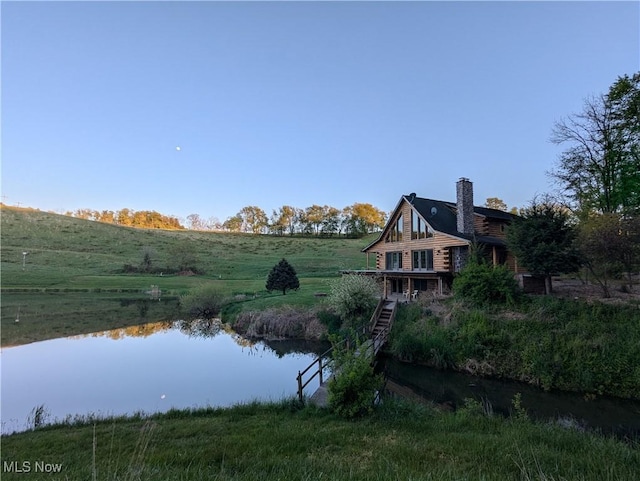 5216 Arrow Rd NW, Minerva, OH 44657 - water view featuring stairway