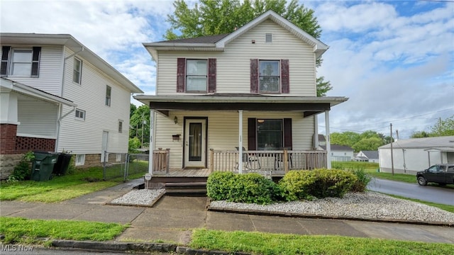1200 Blaine Ave, Cambridge, OH 43725 - view of front of house with a porch