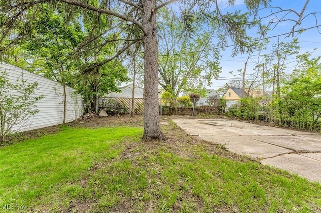view of yard