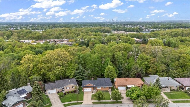 4422 Forest Hills Blvd, Parma, OH 44134 - aerial view of residential area with a forest