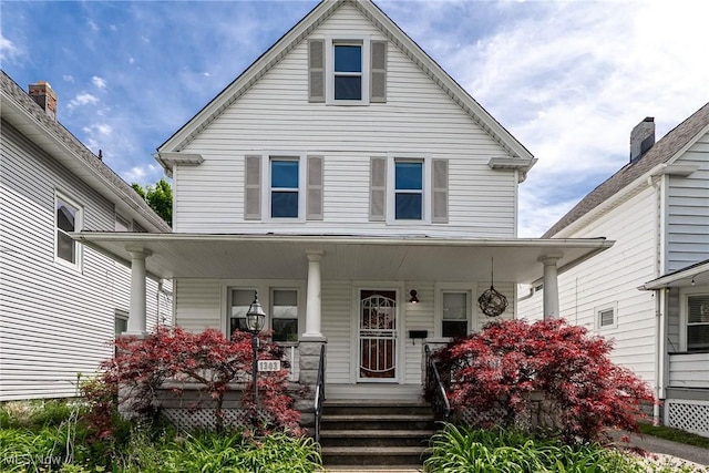1303 W 115th St, Cleveland, OH 44102 - traditional style home featuring a porch