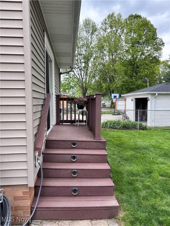 view of deck