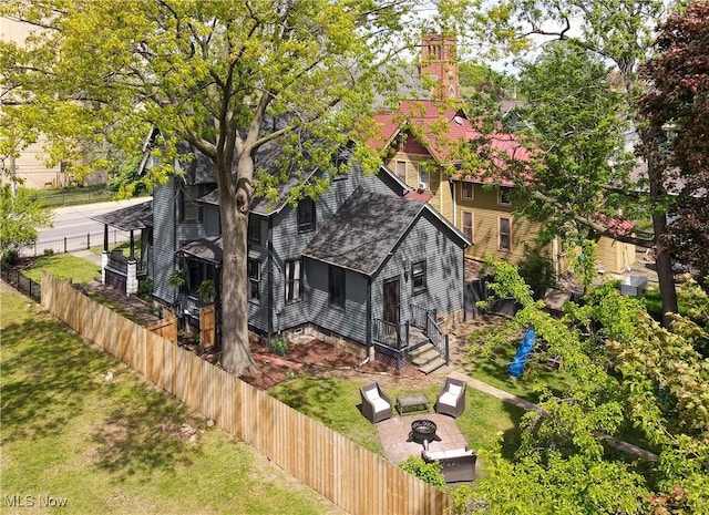 2963 Scranton Rd, Cleveland, OH 44113 - aerial view of property and surrounding area