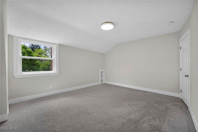 17617 Lomond Blvd, Shaker Heights, OH 44120 - additional living space featuring baseboards, carpet flooring, and lofted ceiling