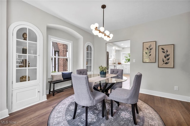 17617 Lomond Blvd, Shaker Heights, OH 44120 - dining space with wood finished floors and baseboards
