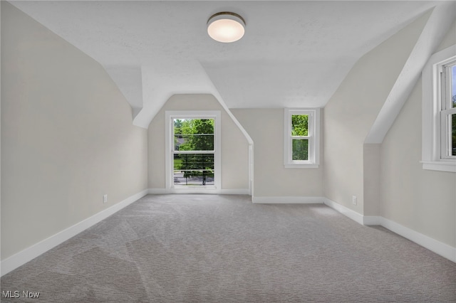 17617 Lomond Blvd, Shaker Heights, OH 44120 - bonus room with lofted ceiling, carpet, and baseboards
