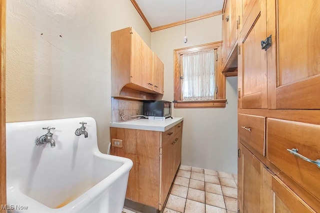 245 Merriman Rd, Akron, OH 44303 - laundry area with ornamental molding