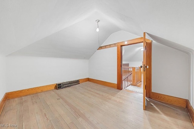 245 Merriman Rd, Akron, OH 44303 - bonus room featuring hardwood / wood-style flooring, lofted ceiling, and baseboards