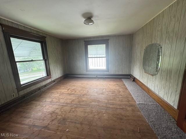 234 High Ave, Byesville, OH 43723 - empty room featuring wood finished floors and baseboards