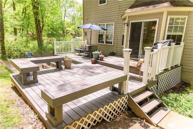 view of deck