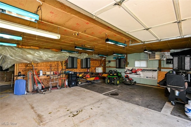 1152 Terraho Dr, Salem, OH 44460 - garage featuring a workshop area