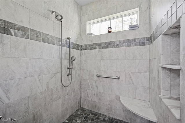 15020 Steelhead Run, Chardon, OH 44024 - full bath featuring a tile shower