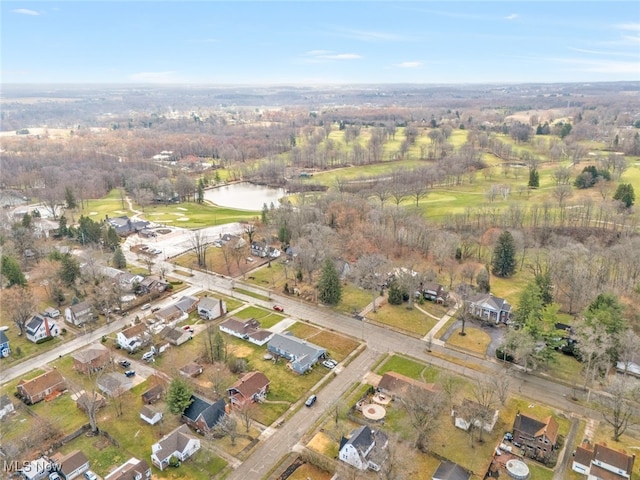 555 E Milton St, Alliance, OH 44601 - aerial view of property's location with a large body of water and nearby suburban area