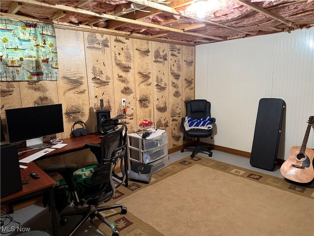 view of office space