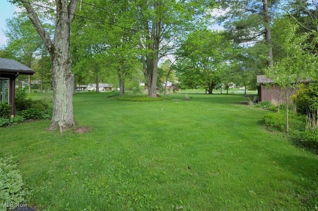 31 Garden Park Dr, Chagrin Falls, OH 44022 - view of green lawn