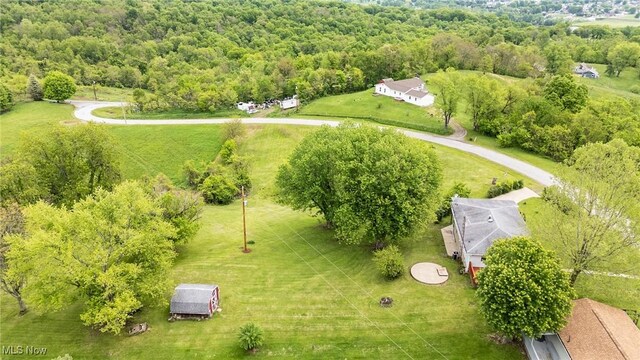 1655 Calder Ridge Rd, Belpre, OH 45714 - bird's eye view of a heavily wooded area