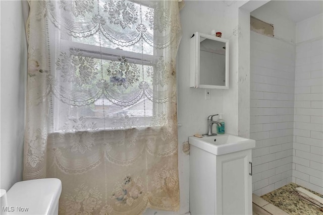 1348 Himrod Ave, Youngstown, OH 44506 - bathroom featuring toilet, healthy amount of natural light, and vanity