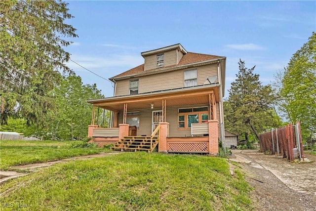 1348 Himrod Ave, Youngstown, OH 44506 - view of front of property with covered porch